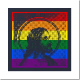 Rainbow Jesus Posters and Art